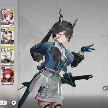 Arknights: Endfield Accounts ASIA|Starter|1 limit:SiChara|1 std:ArdeliaSig|8*5