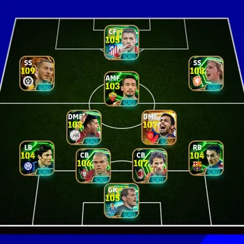eFootball Accounts Meta Player EFB MOBILE [TS 3257] | BIG TIME HAZARD,RODRI●EPIC CRUYFF,PEPE,BARESSI (CHEAPEST)
