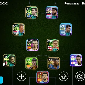 eFootball Accounts Others Mobile|PW 3138|Paolo Maldini Epic,Dragan Stojkovic Epic,Steven Gerrard Epic,Memphis Depay Show