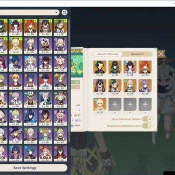 Genshin Impact Mid Game Asia|AR 55|6 Limit +3(*5Wep)|Columbina+Sign,Mavuik image 1