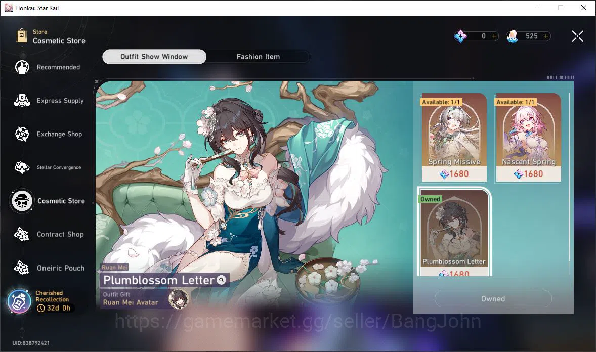 Honkai Star Rail Accounts ASIA TL30 3 Limit: Silver Wolf+Sign DanHeng PT Spa image 2
