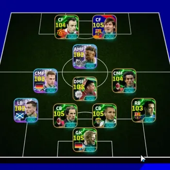 eFootball Accounts Legends & Iconic Players Android|Power 3204|34 Epic Franco Baresi,Oliver Kahn,Giorgio Chiellini,Lionel