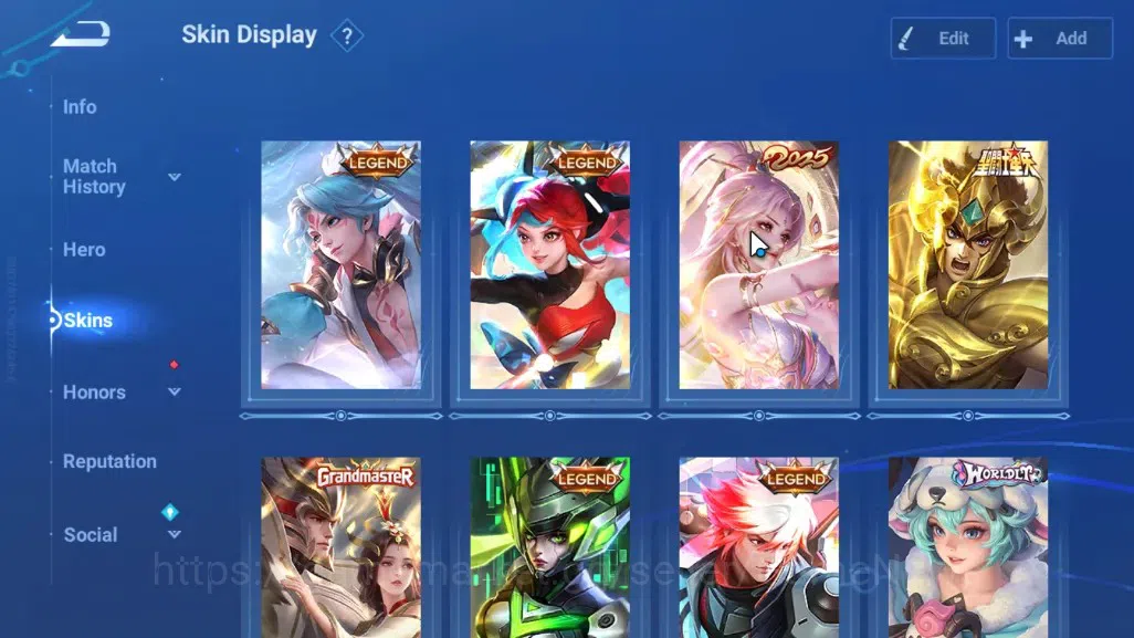 Honor of Kings Accounts Hero 113 Skin 205|6Legend(Allain,Angela,LadySun,La image 3