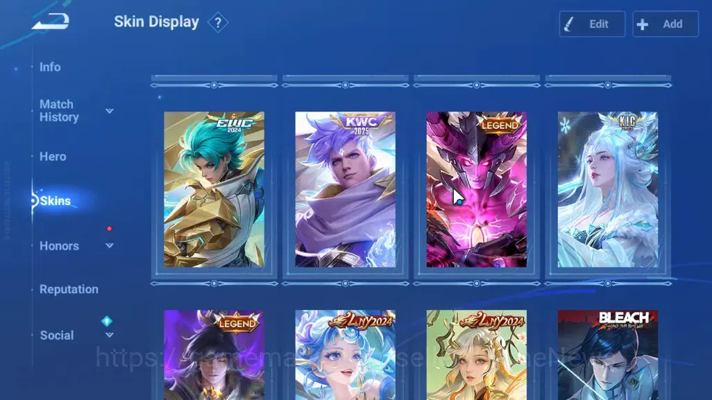Honor of Kings Accounts Hero 113 Skin 205|6Legend(Allain,Angela,LadySun,La image 4