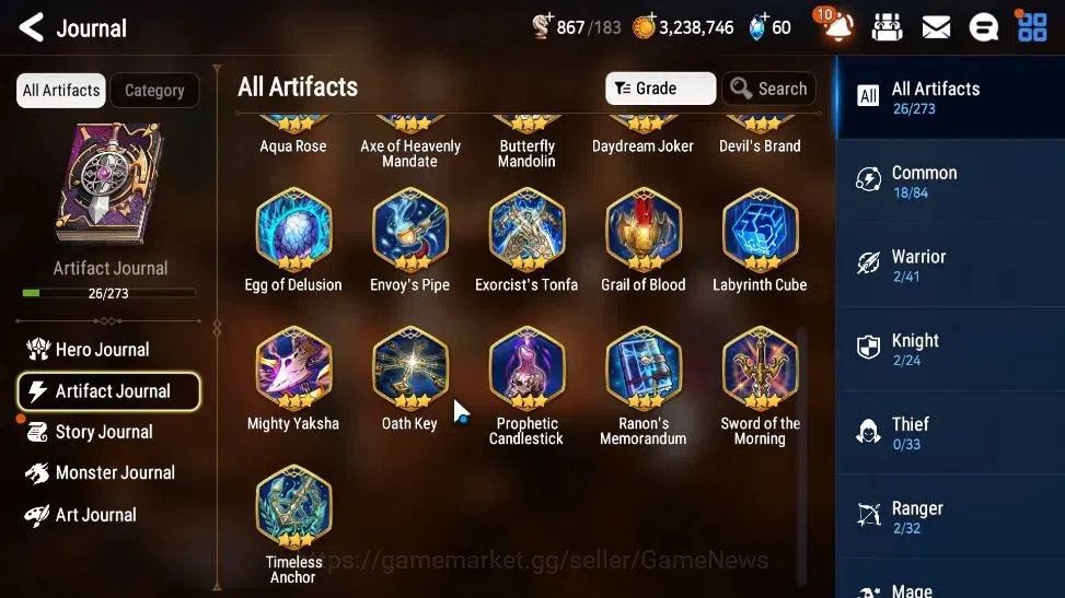 Epic Seven Accounts GLOBAL Unverif|New Era|2 ML(Salome,Eternal Wandere image 8