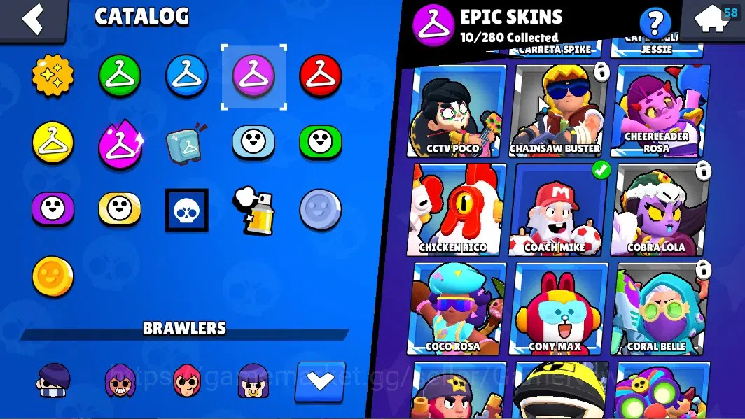 Brawl Stars Accounts 5644 Trophy|35 Brawler 3 MaxLvl|[Edgar FullBuffies image 18