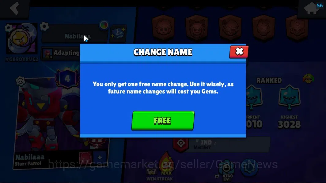 Brawl Stars Accounts 5644 Trophy|35 Brawler 3 MaxLvl|[Edgar FullBuffies image 4