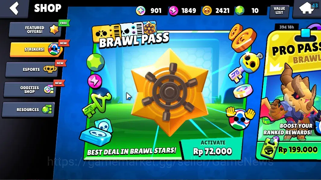 Brawl Stars Accounts 5644 Trophy|35 Brawler 3 MaxLvl|[Edgar FullBuffies image 6