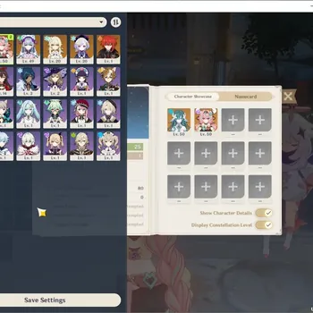 Genshin Impact Accounts Starter ASIA|AR 25|2 Limited + 3 Standard + 1(*5Weapon)| Vodyanitsa & Varesa |Mizuki,Qiqi,Diluc|BD