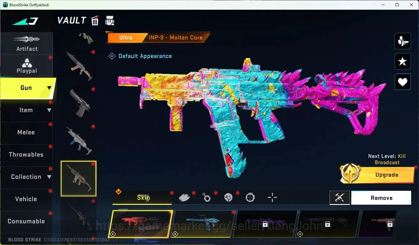 Blood Strike Accounts ASIA|MELE=KATAR-CLAW|COLLAB=QBZ95,KAR98K,AK47|ULTR image 11