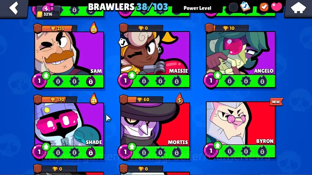 Brawl Stars Accounts 3216 Trophy|38 Brawlers 4 Max|FullBuffies Edgar|3M image 12