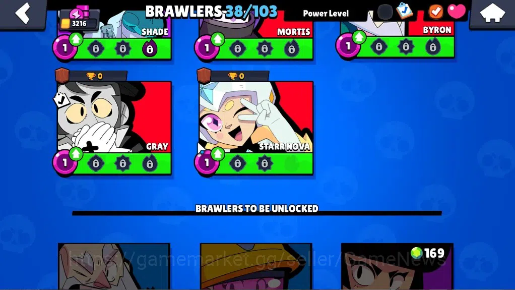 Brawl Stars Accounts 3216 Trophy|38 Brawlers 4 Max|FullBuffies Edgar|3M image 13