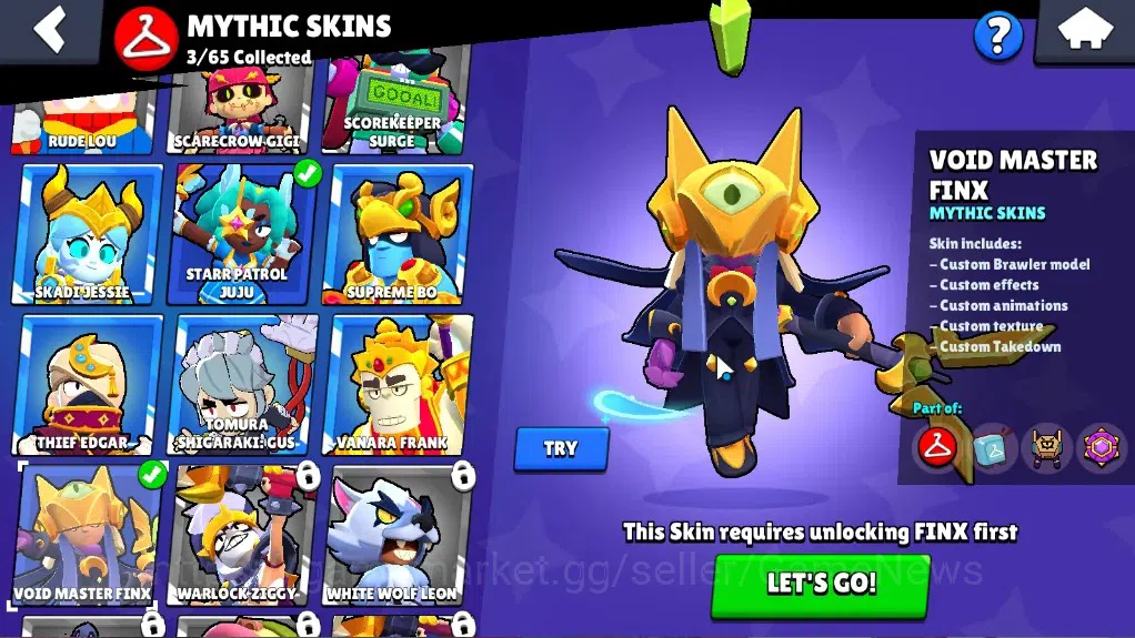 Brawl Stars Accounts 3216 Trophy|38 Brawlers 4 Max|FullBuffies Edgar|3M image 16
