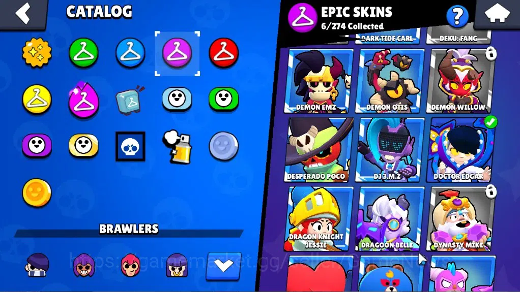 Brawl Stars Accounts 3216 Trophy|38 Brawlers 4 Max|FullBuffies Edgar|3M image 17