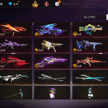 Free Fire Accounts 12 Evos| 2 maxed | 300 tops | Entrance Emote| Lege image 1