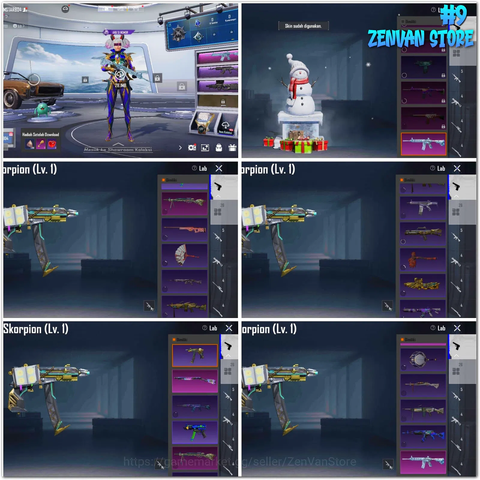 PUBG Mobile Accounts ๐ฅ #9 PUBG MOBILE ๐ GLOBAL โ๏ธ GLACIER M416 Upgrade-Ready ๐ 821 Cosmetics ๐ 78 Mythic โ๏ธ 255 Outfit 1