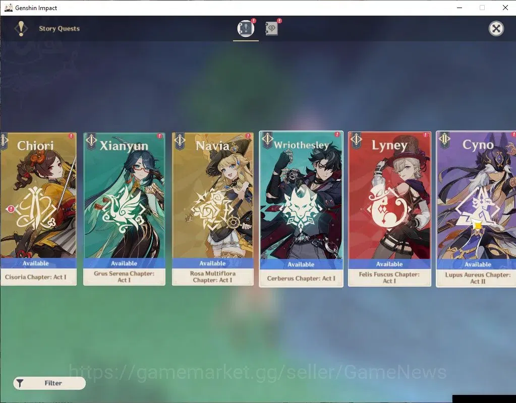 Genshin Impact Accounts ASIA |AR 57|5 Limited+2(*5Weapon)|RaidenC2,YelanC2 image 16