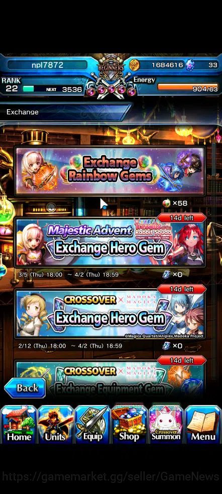 Grand Summoners Accounts Global|Rank 22|Fresh Story|58 RGB|7 Ascend|Sayaka, image 10
