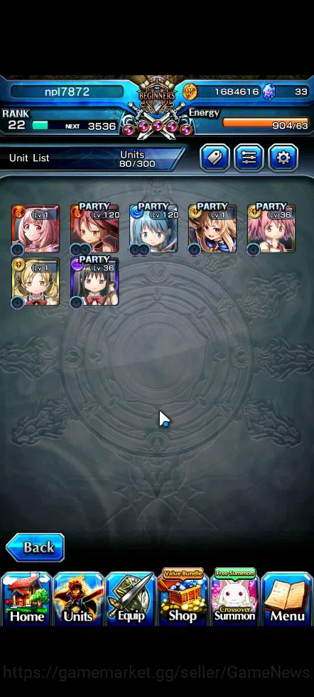 Grand Summoners Accounts Global|Rank 22|Fresh Story|58 RGB|7 Ascend|Sayaka, image 4
