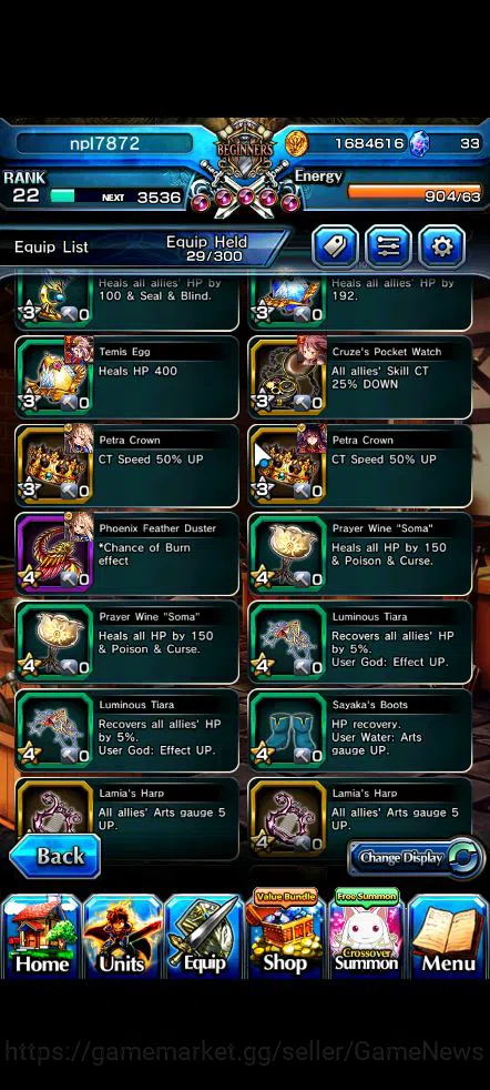Grand Summoners Accounts Global|Rank 22|Fresh Story|58 RGB|7 Ascend|Sayaka, image 7