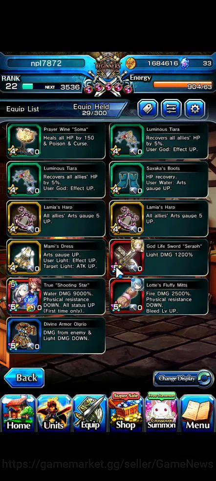 Grand Summoners Accounts Global|Rank 22|Fresh Story|58 RGB|7 Ascend|Sayaka, image 8