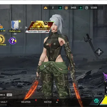 Blood Strike Accounts Rare Skin ASIA|ETERNAL M4A1-Blight Embrance Lv2|Melee ULTRA Dual Blades|14