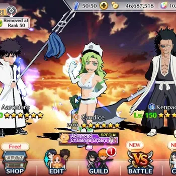 Bleach: Brave Souls Accounts Starter Global|88K BP+10K Orb|Fresh All Story|Ichigo DT,Candice TYBW24,Kenpachi 9th