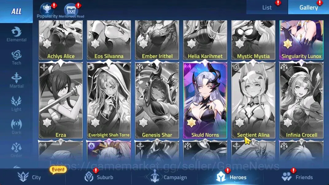 Mobile Legends: Adventure Accounts Sv 70xxx|VIP6|Lv 75|4781K Pwr|2 Awk|4 UR [S Lunox, image 10