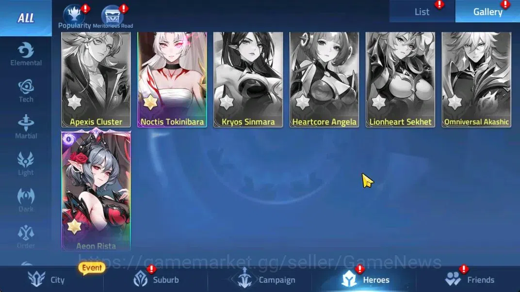 Mobile Legends: Adventure Accounts Sv 70xxx|VIP6|Lv 75|4781K Pwr|2 Awk|4 UR [S Lunox, image 11