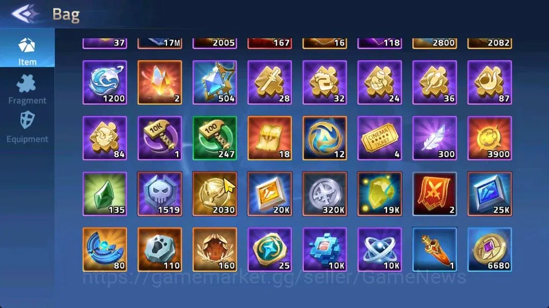 Mobile Legends: Adventure Accounts Sv 70xxx|VIP6|Lv 75|4781K Pwr|2 Awk|4 UR [S Lunox, image 18