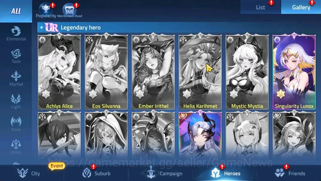 Mobile Legends: Adventure Accounts Sv 70xxx|VIP6|Lv 75|4781K Pwr|2 Awk|4 UR [S Lunox, image 9