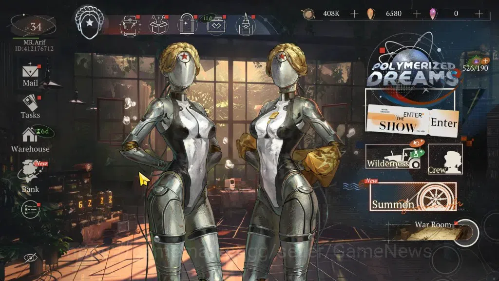 Reverse: 1999 Accounts Midgame GLOBAL|Lv 34|6k CD,2 Unilog|7 (*6Crew)|The Twins P2 1