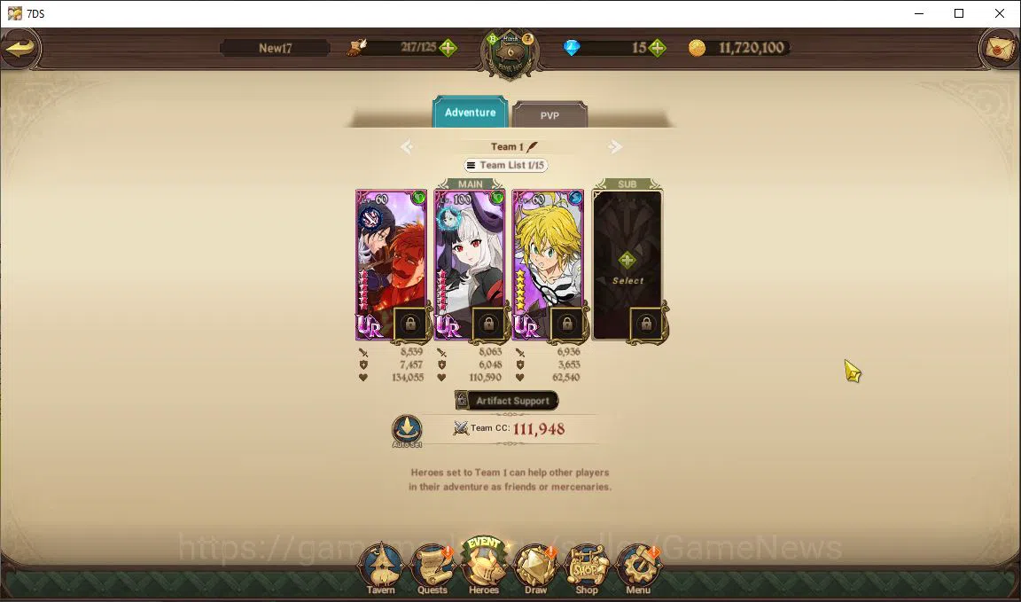 The Seven Deadly Sins: Grand Cross Accounts Global|1M CC|Starter Ch 2|100 LS | 3 UR | Merlin & image 6