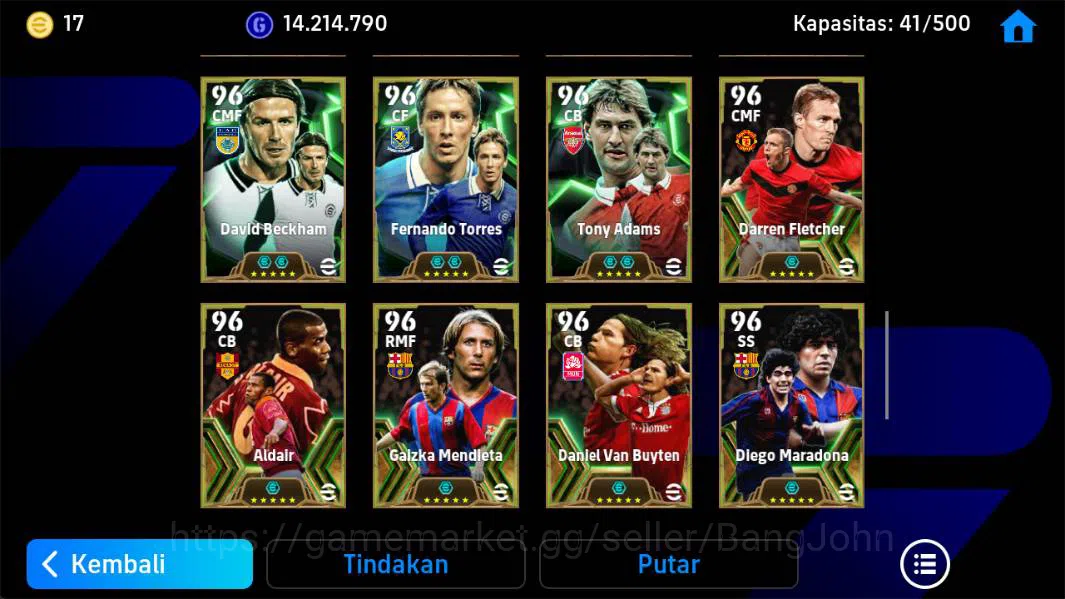 eFootball Accounts Power 3176, Lampard epic,Villa Old,Nistelrooy old, image 6