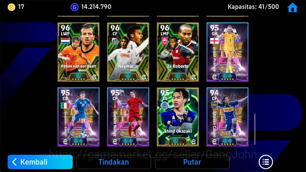 eFootball Accounts Power 3176, Lampard epic,Villa Old,Nistelrooy old, image 7