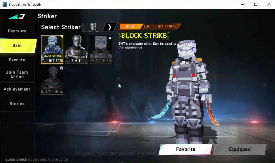 Blood Strike Accounts ASIA|ETERNAL ZERO-Oda|2 Melee ULTRA Dual Blades|12 image 13