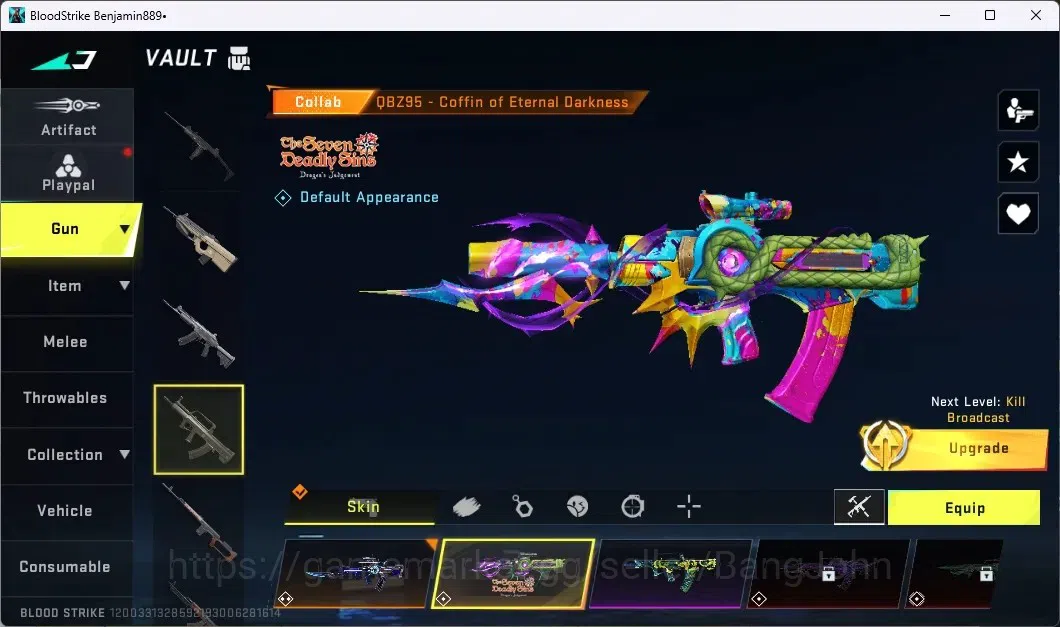 Blood Strike Accounts ASIA | ETERNAL: Desert Eagle | 3 7DS | 1 EVA | 2 T image 16