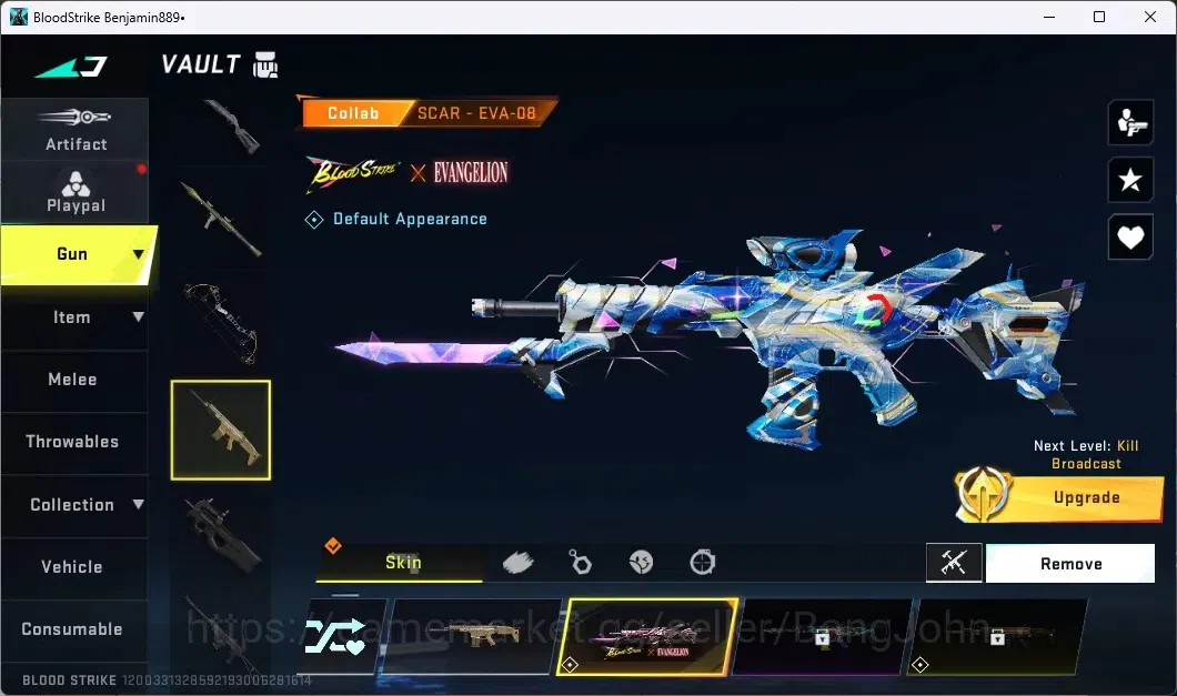 Blood Strike Accounts ASIA | ETERNAL: Desert Eagle | 3 7DS | 1 EVA | 2 T image 9