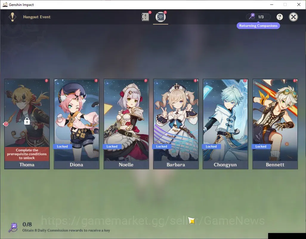 Genshin Impact Accounts ASIA|AR 45|BD Unset|2 Limited+2 (*5Weap)|Linnea+Si image 15