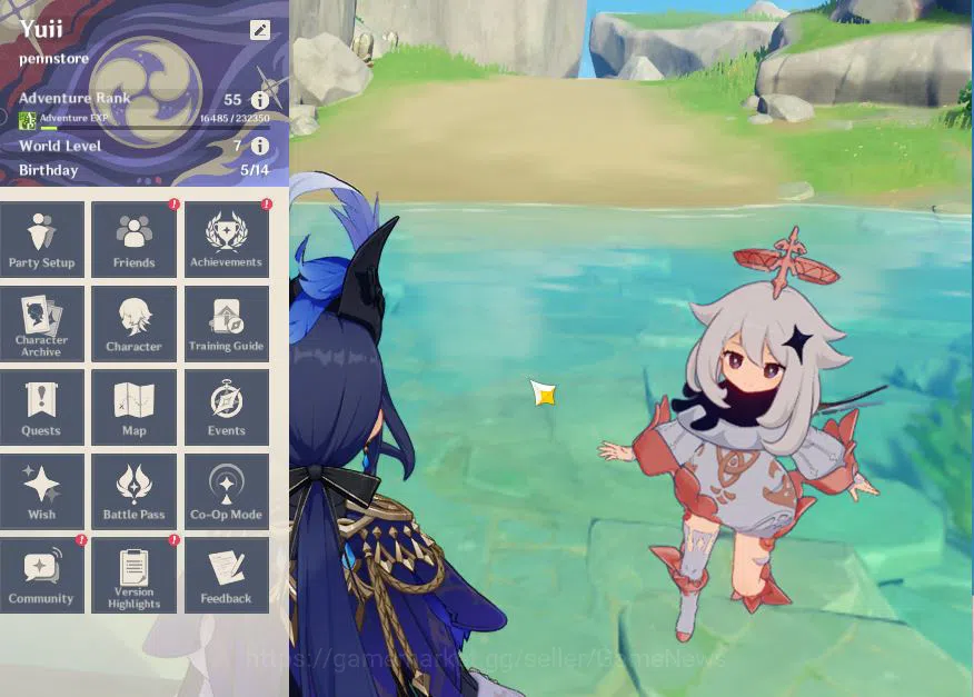 Genshin Impact Accounts ASIA|AR 55|4 Limited +3(5*Weapon)|Clorinde,Raiden, image 1
