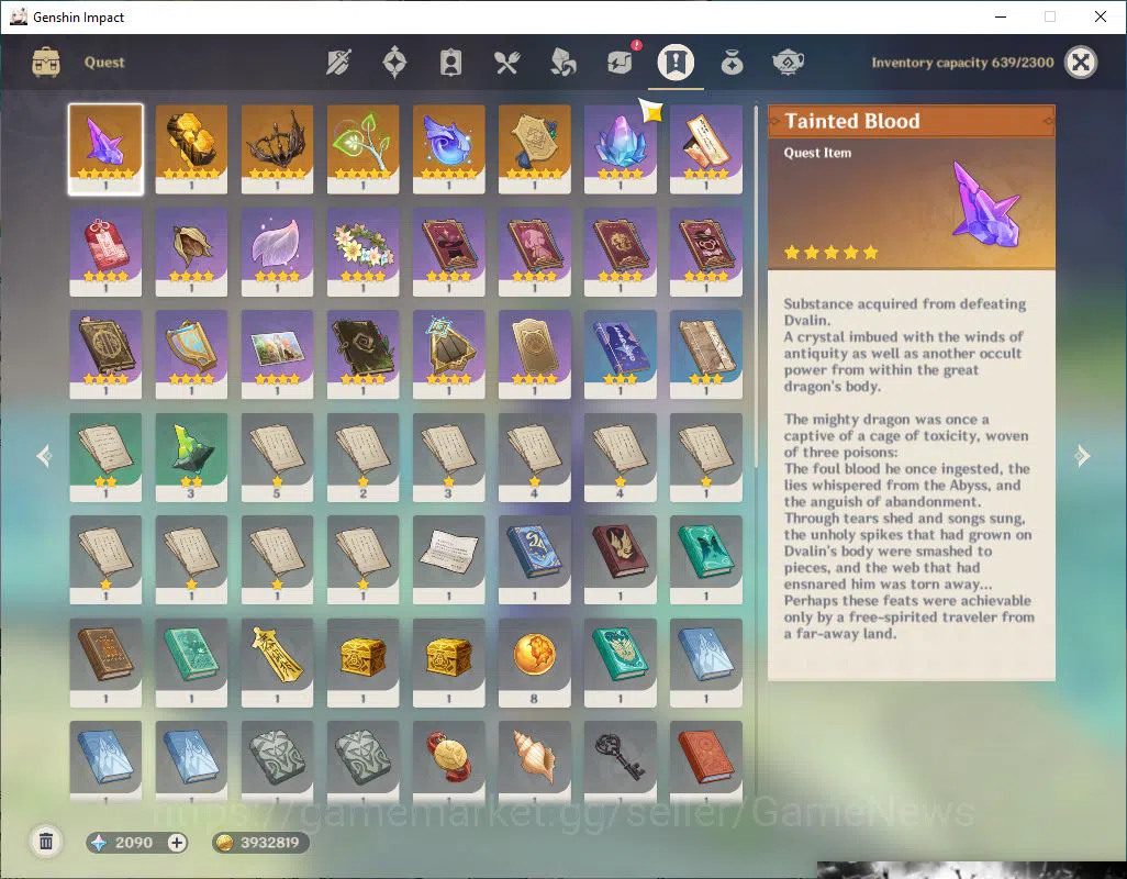 Genshin Impact Accounts ASIA|AR 55|4 Limited +3(5*Weapon)|Clorinde,Raiden, image 9