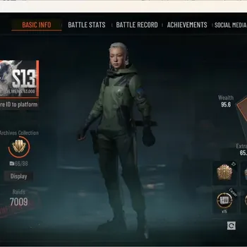 Arena Breakout Accounts High Value Mobile|LV 30|SV 461,4 M|CV 430,4 M|Exclusive MG H416, BG AR-57, FJ MP5, Squire