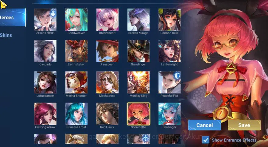 Honor of Kings Accounts Smurf Hero 29 Skin 16 |Fresh Starter| Legend Allain + Limited Yuhuan |Infinite|Check SS(HOK1426) 7