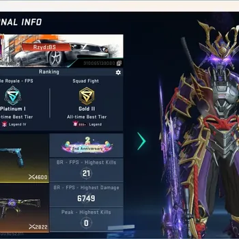 Blood Strike Accounts Others ASIA |Eternal Striker: Zero|2 7DS Gun|3 Limited Gun|8 Ultra Gun|6 Ultra Striker|Epic Change