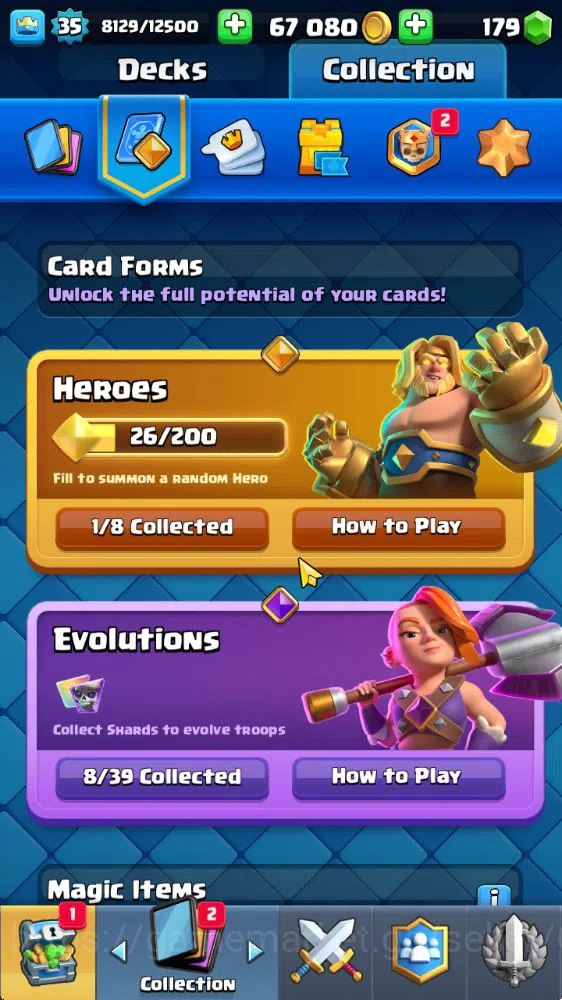 Clash Royale Accounts Lvl 35|Trophy 7784|KTL 12|Limited Skin|Card 117|1  image 5