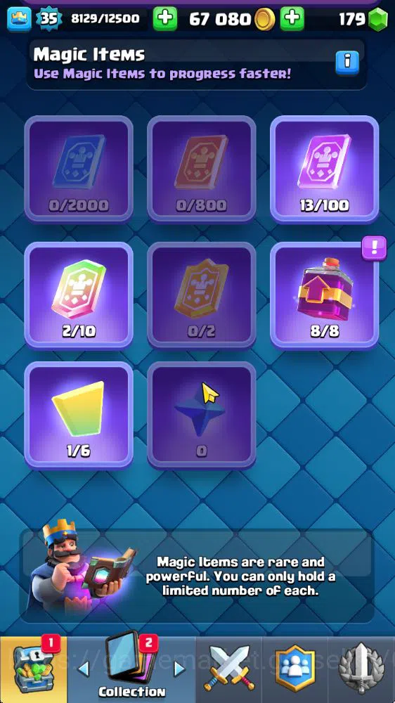 Clash Royale Accounts Lvl 35|Trophy 7784|KTL 12|Limited Skin|Card 117|1  image 6