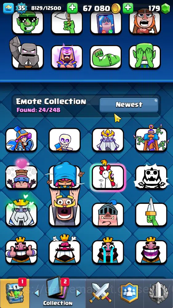 Clash Royale Accounts Lvl 35|Trophy 7784|KTL 12|Limited Skin|Card 117|1  image 7