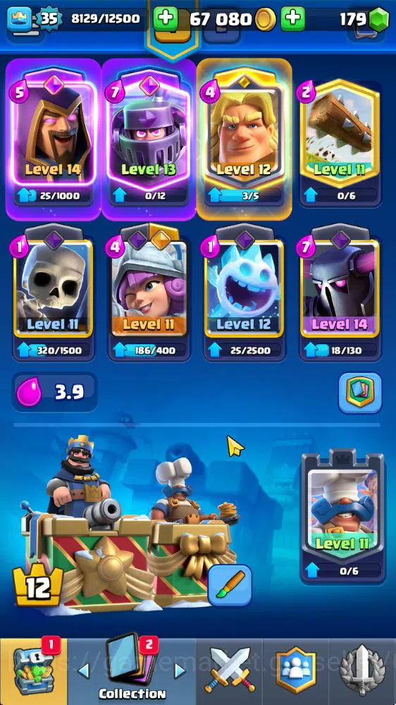 Clash Royale Accounts Lvl 35|Trophy 7784|KTL 12|Limited Skin|Card 117|1  image 4