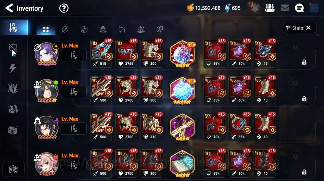 Epic Seven Accounts GLOBAL Unverif|NewEra|4 ML(SOT Snow,LQ Charlotte,F image 17