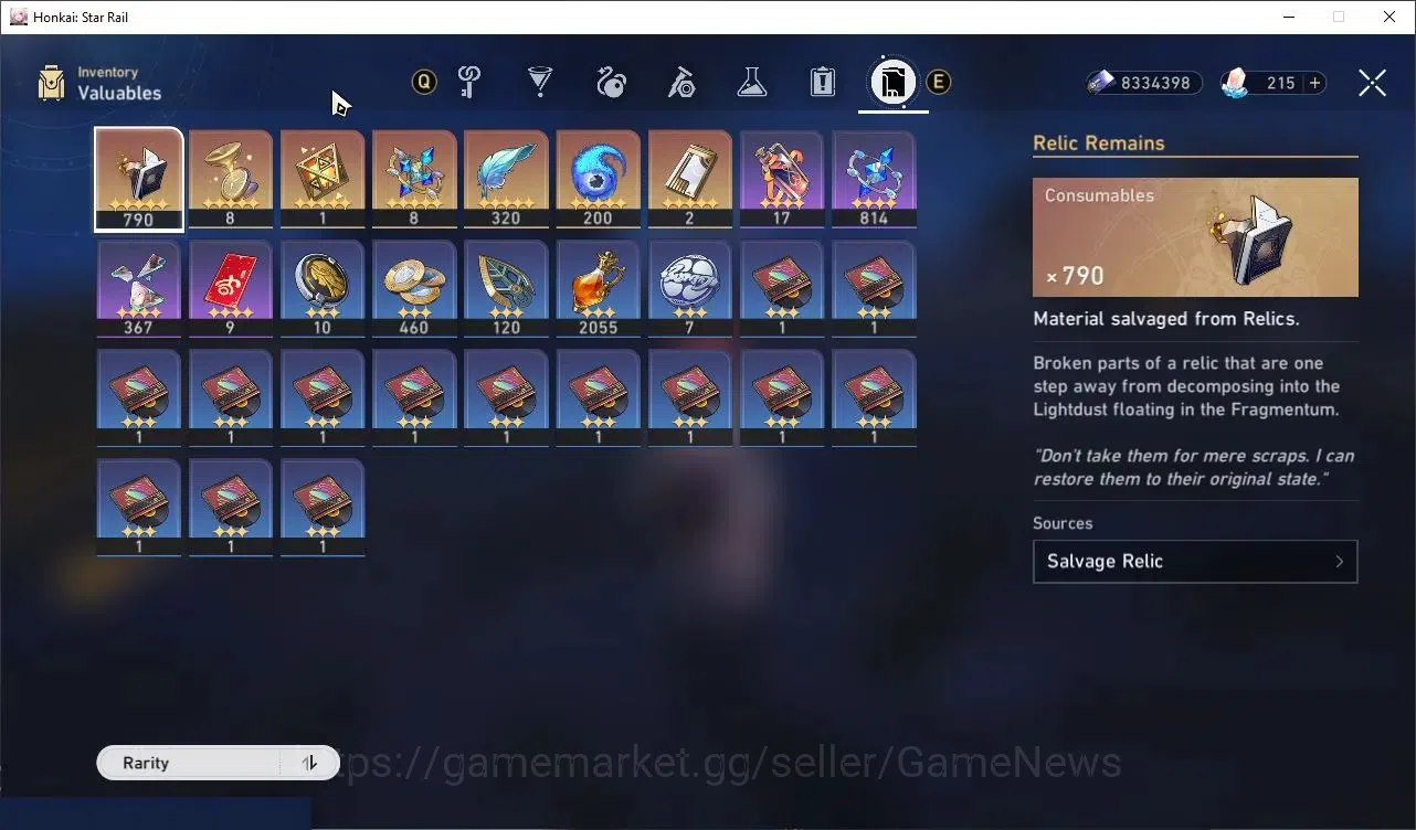 Honkai Star Rail Accounts Others Asia|TL 65|11 Limited|(Firefly)+Sign Evanescia,YaoGuang,Mortenax Blade,Cyrene,Dahlia,Ruan 12